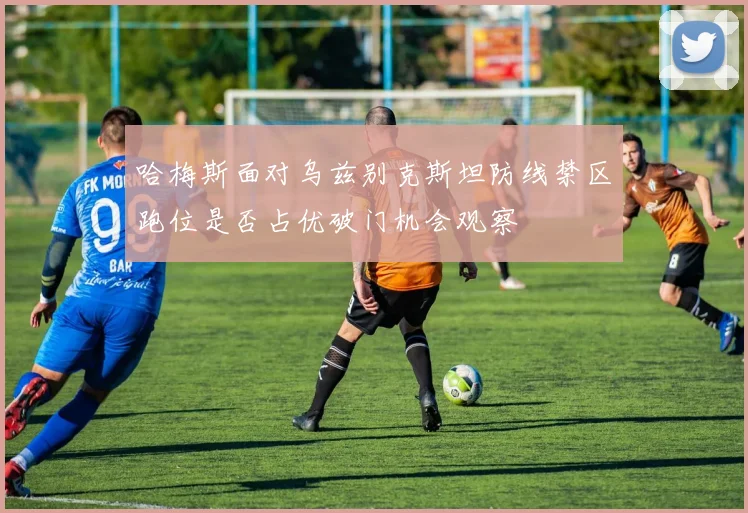 哈梅斯面对乌兹别克斯坦防线禁区跑位是否占优破门机会观察