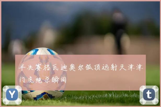 半决赛格瓦迪奥尔弧顶远射天津津门虎绝杀瞬间